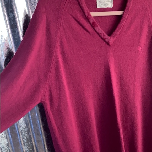 Vintage Christian Dior Vneck - Picture 7 of 15
